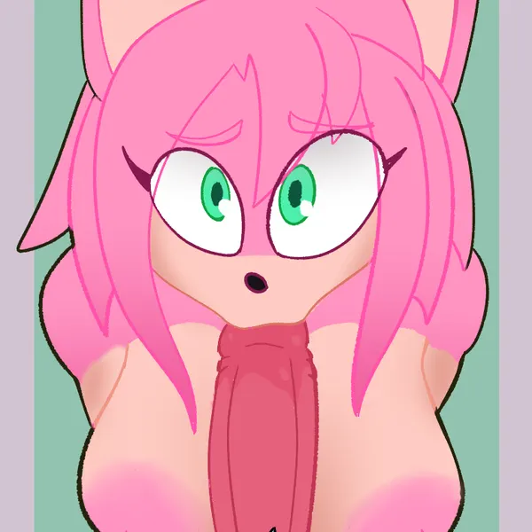 amy rose (sega, sonic the hedgehog (series)) created by waranya