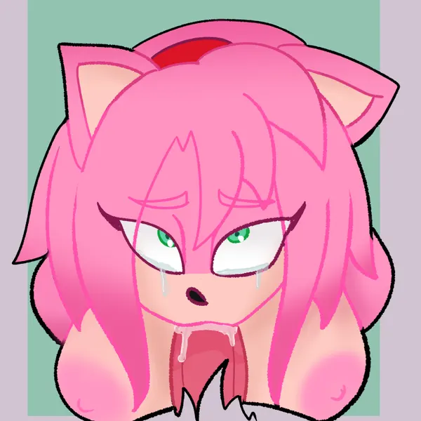amy rose (sega, sonic the hedgehog (series)) created by waranya