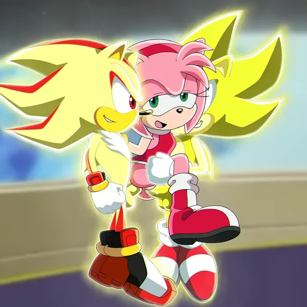 amy rose, shadow the hedgehog, sonic the hedgehog (sega, sonic the hedgehog (series))