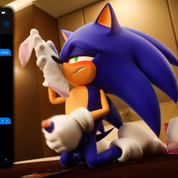 amy rose, sonic the hedgehog (sega, sonic the hedgehog (series)) created by milkmeister3d