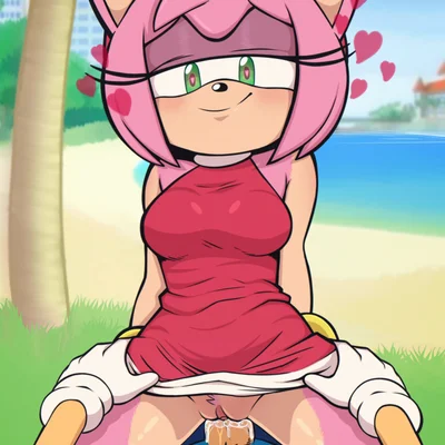 amy rose, sonic the hedgehog (sega, sonic the hedgehog (series)) created by slr4rthur