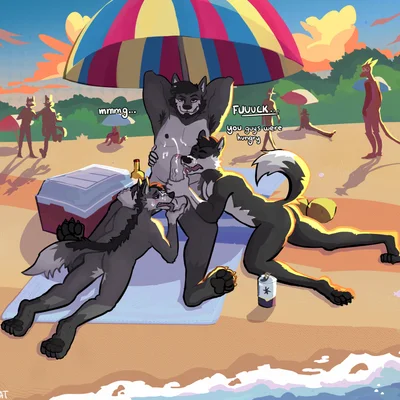 andrew (tlwolf), jax (tlwolf), teo (tlwolf) created by oh mikat