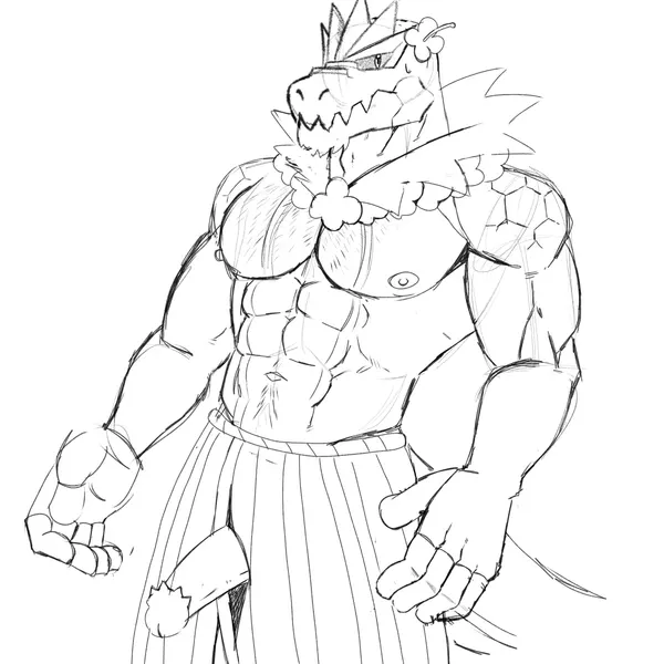anton o'moore (nintendo, pokemon) created by hunter-husky