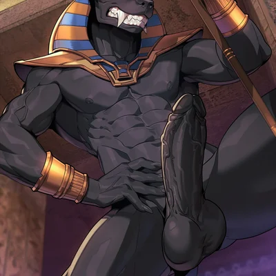 anubis (egyptian mythology, middle eastern mythology) created by patto