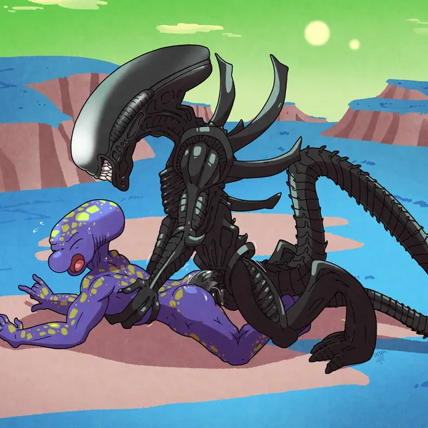 appule (alien (franchise), dragon ball) created by argon vile