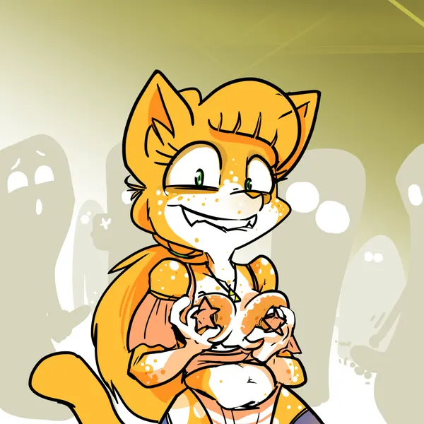april (vg cats) (nintendo, the legend of zelda) created by scott ramsoomair, vglewds