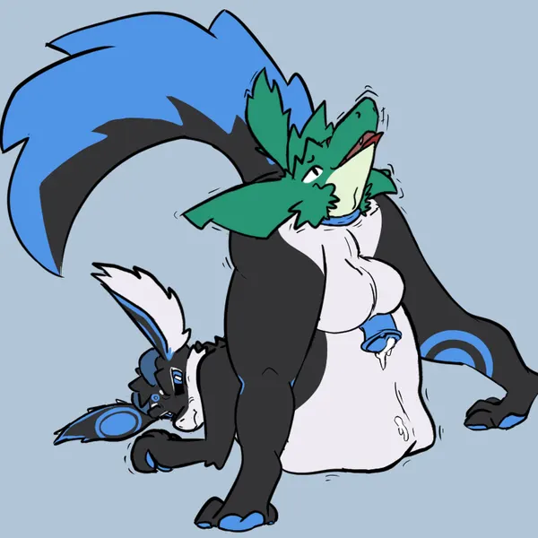 azure (shinywark), beef fungus geese created by geese (artist)
