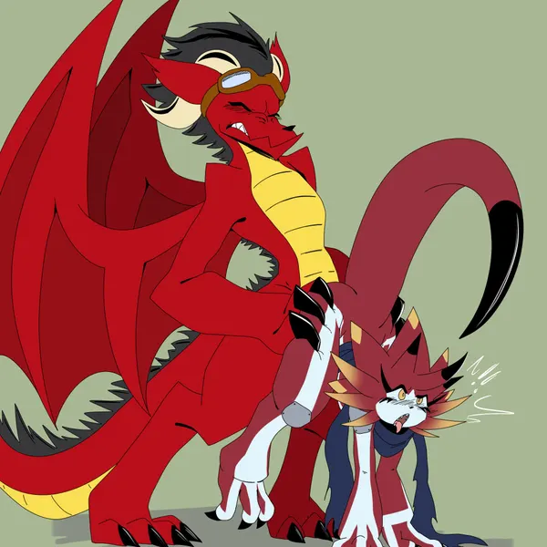 bandai namco, digimon created by b00b00keys