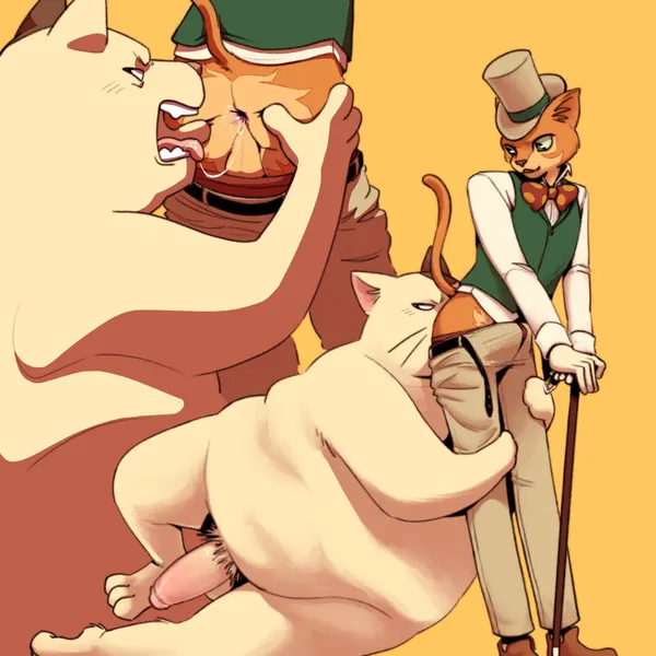 baron humbert von gikkingen, muta (the cat returns) (ghibli, the cat returns) created by demilittleguy