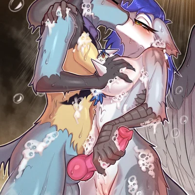 basinu (lucario gaymer), gabriel serealia (nintendo, pokemon) created by ettomi, phluks