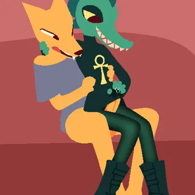 bea santello, gregg lee (night in the woods) created by uglycoal