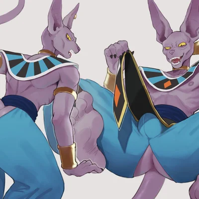 beerus (dragon ball, dragon ball super) created by k0bit0wani