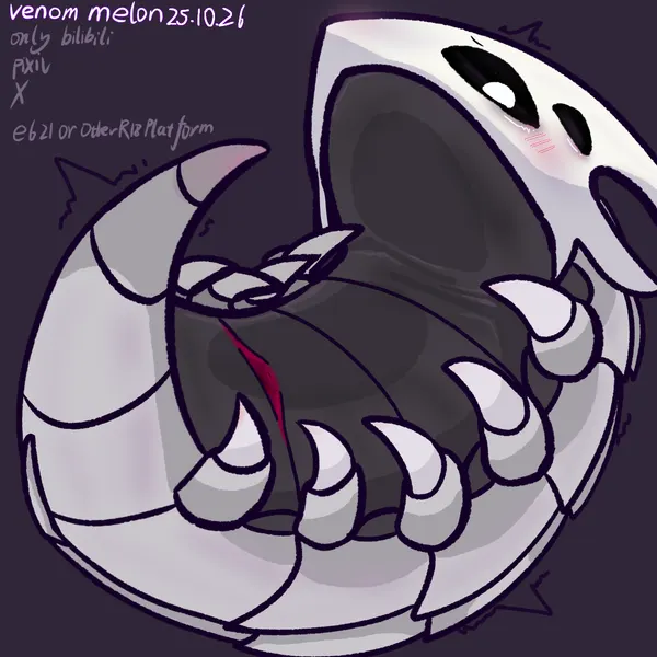 bell beast (hollow knight: silksong, hollow knight (franchise)) created by venom melon