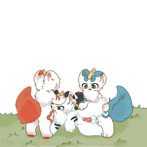 bixie (fabulous beasts), qishiqi (fabulous beasts), tianlu (fabulous beasts) (asian mythology, chinese mythology) created by zhngchnji252812