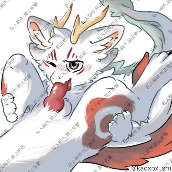 bixie (fabulous beasts), sibuxiang the kirin (fabulous beasts) (asian mythology, chinese mythology) created by one sha dingyu