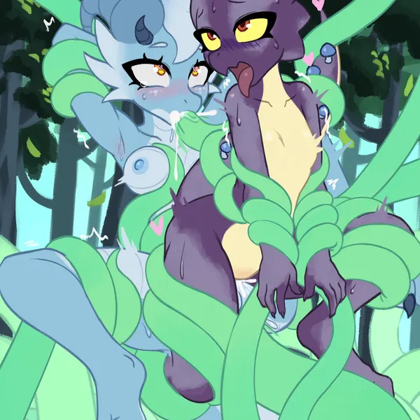 blackberry (purplealacran), icelyn (cooldrink) created by purplealacran