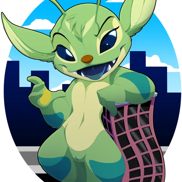 bonnie (lilo and stitch) (disney, lilo and stitch) created by eyeofcalamity