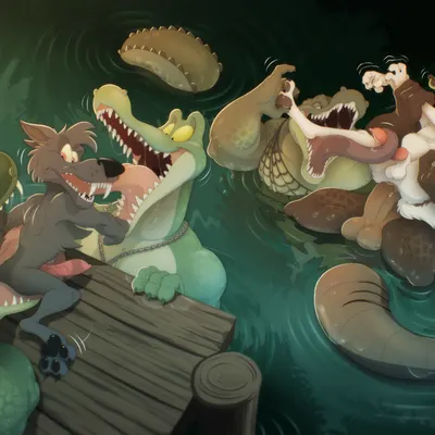 buckguard (woofbad), pagil (dogandwolffang) created by catsnbriefs