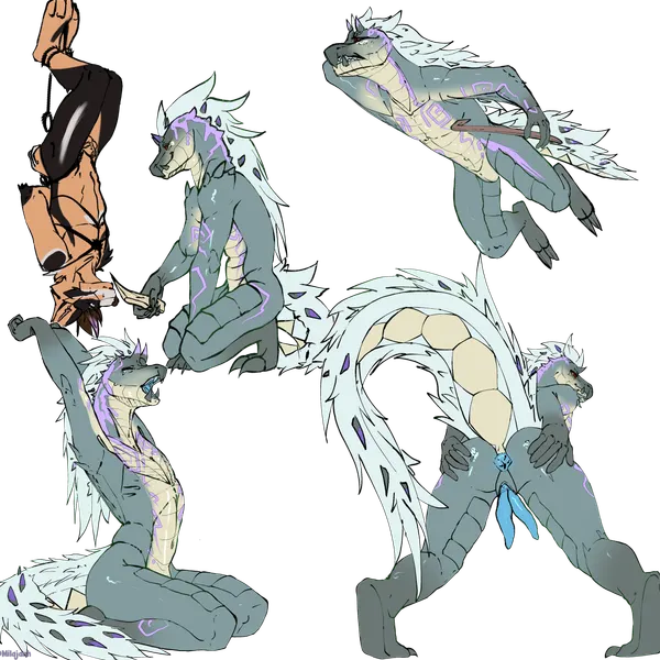 capcom, monster hunter created by milajanh