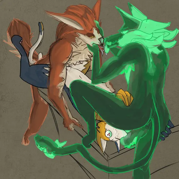 cerberus (fortnite), lycan west (fortnite), meow skulls (epic games, fortnite) created by blakenator