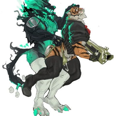 cerberus (fortnite), oscar (fortnite) (epic games, fortnite) created by concosive