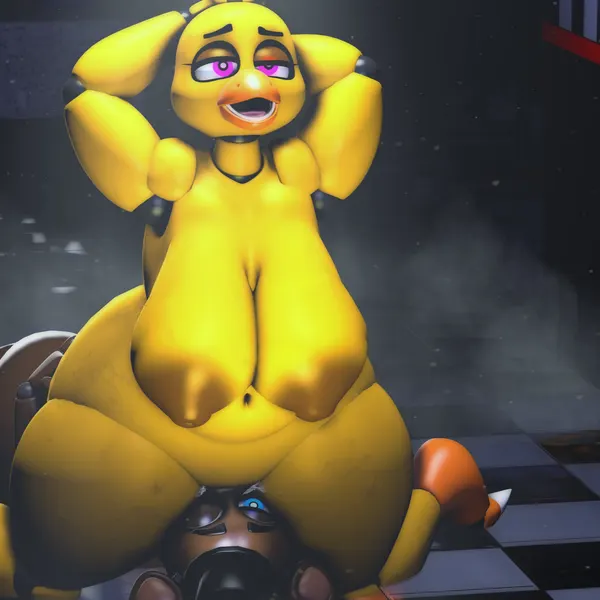 chica (fnaf), freddy (fnaf) (five nights at freddy's, scottgames) created by jaide the deviant