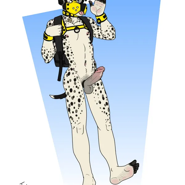 chris the dalmatian (bartek22) created by bartek22