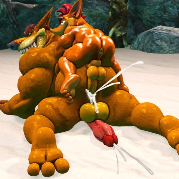 crash bandicoot, tiny tiger (activision, crash bandicoot (series)) created by roythepichu