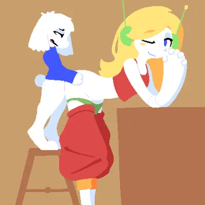 curly brace, sue sakamoto (cave story) created by uglycoal