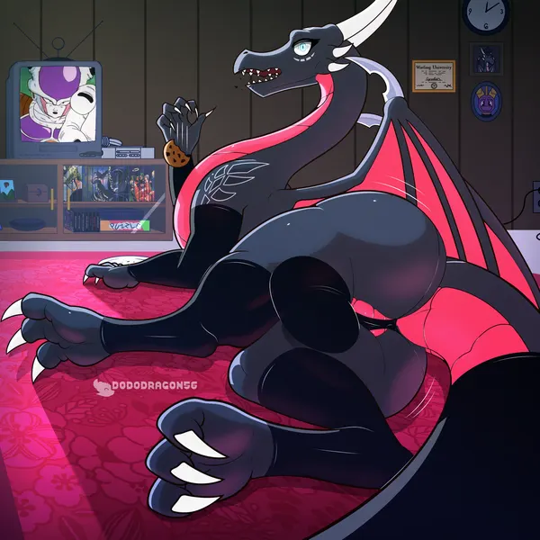 cynder, frieza (activision, dragon ball) created by dododragon56