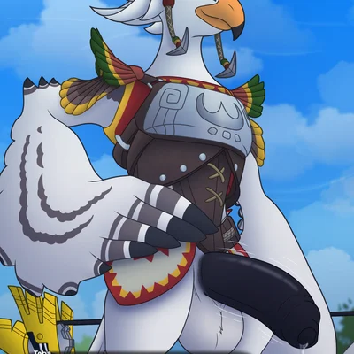 divine beast vah medoh, teba (tloz) (breath of the wild, nintendo) created by varium