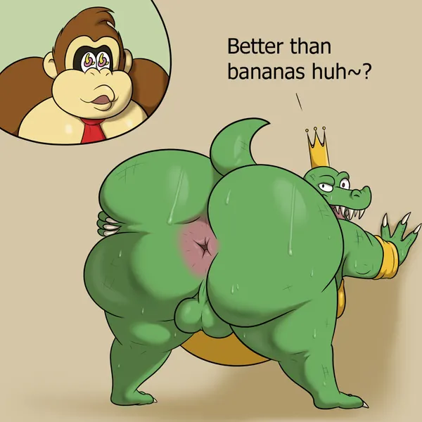 donkey kong (character), king k. rool (donkey kong (series), nintendo) created by colossalstars