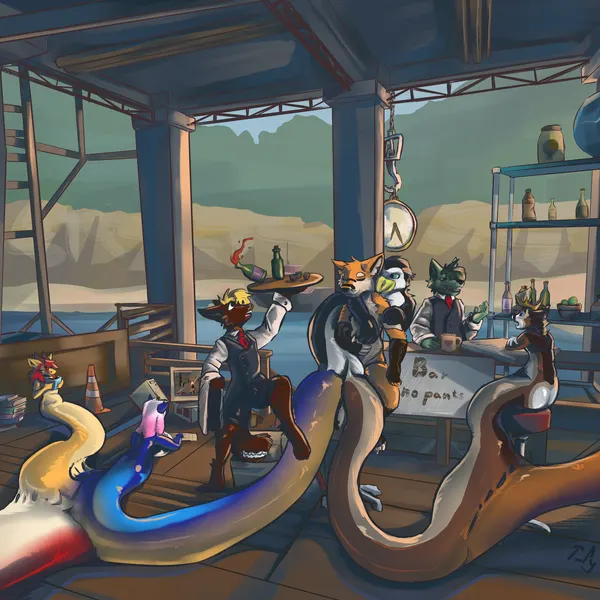 dove the penguin, loki (cheatnow), tafy (mythology) created by tafy tail