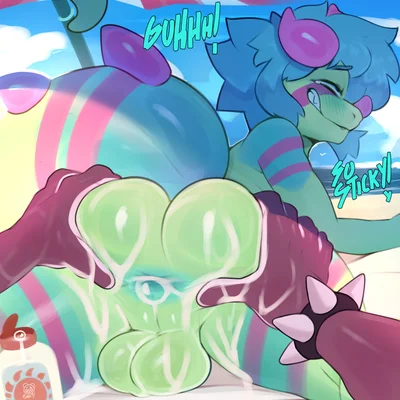 dynoray, rysoka created by punkypanda