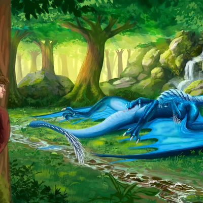 eragon (character), saphira (inheritance cycle, mythology) created by aky
