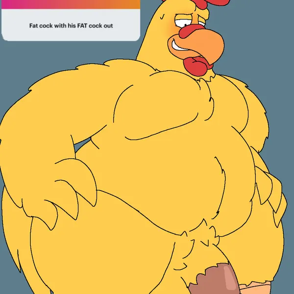 ernie the giant chicken (family guy) created by pt80s0up