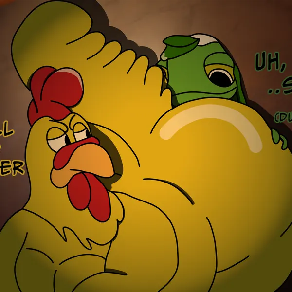 ernie the giant chicken, ziggy (fortnite) (epic games, family guy) created by vandoughy
