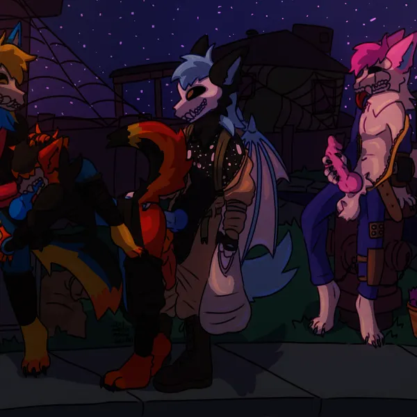 fallout, ghostbusters created by lilmeowmeow senpai