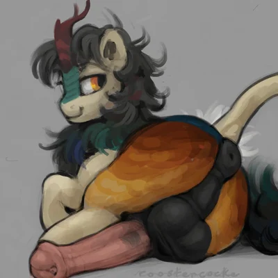 fan character, rooster (roostercocke) (hasbro, my little pony) created by roostercocke