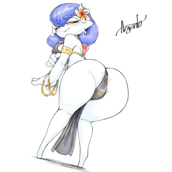 fan character, violet (polyvoir) (nintendo, pokemon) created by argento