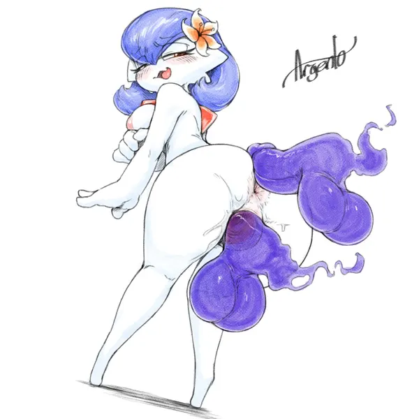 fan character, violet (polyvoir) (nintendo, pokemon) created by argento