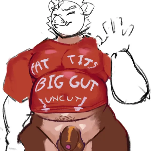 fat tits big gut uncut, meme clothing created by nolansnsfw
