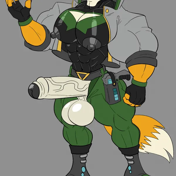 fox mccloud, james mccloud (nintendo, star fox) created by rxq