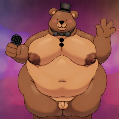 freddy (fnaf) (five nights at freddy's, scottgames) created by axoarts