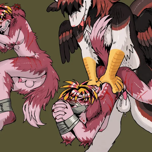 fursona (birdpaw) (mythology) created by birdpaw (artist)