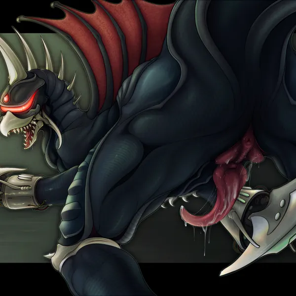 gigan (godzilla (series), toho) created by shon2