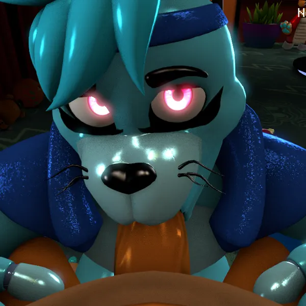 glamrock bonnie (fnaf), glamrock freddy (five nights at freddy's, five nights at freddy's: security breach) created by vannimator