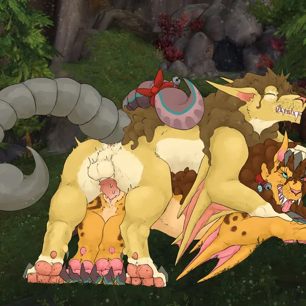 gresh, thena (pocketpaws) (blizzard entertainment, european mythology) created by ferocious ferals