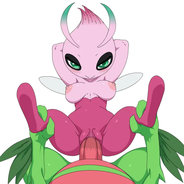 grovyle the thief, shiny celebi (eotds) (nintendo, pokemon) created by the-sonic-x