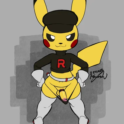 grunt (pokemon), rocket grunt (nintendo, pokemon) created by wayesh